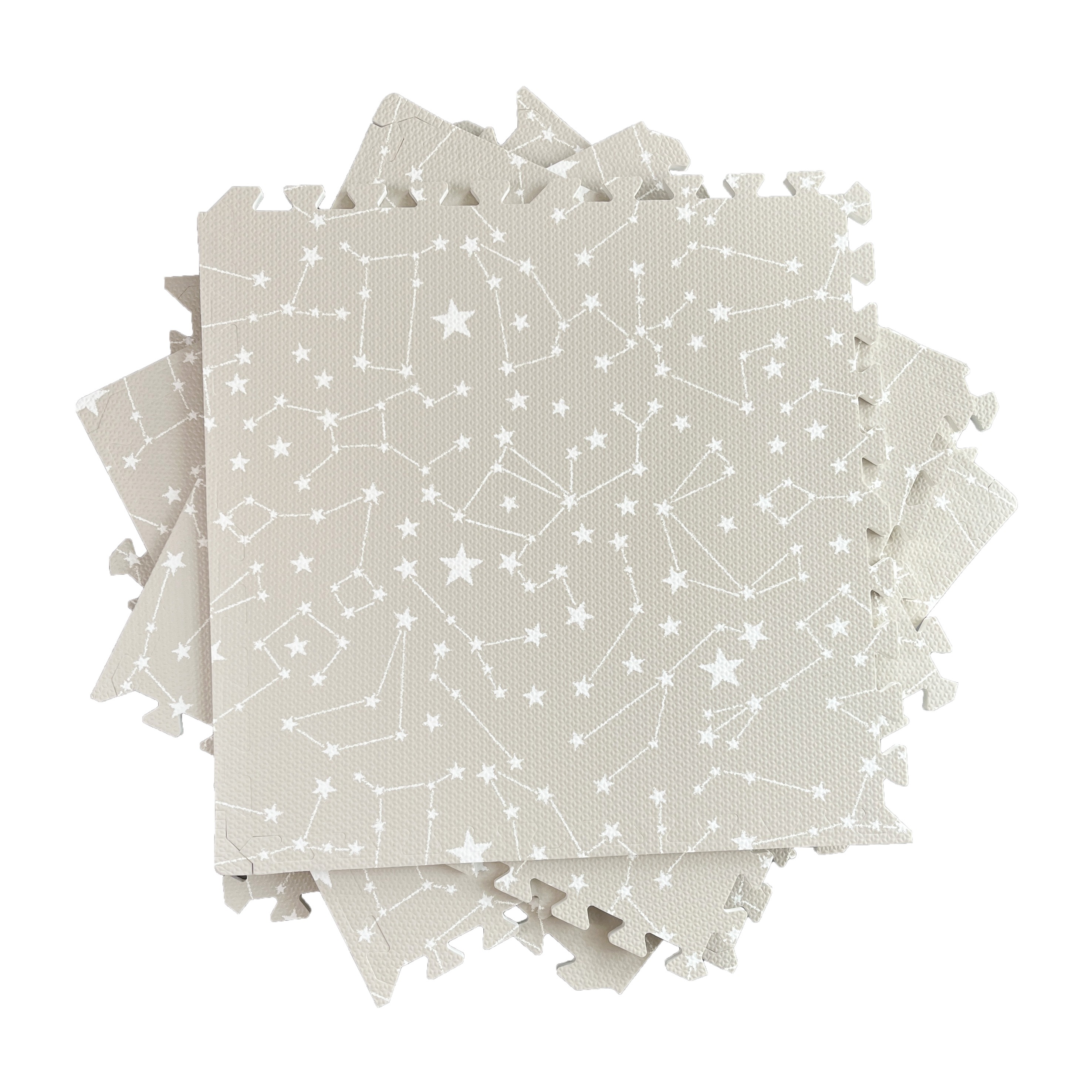 ベージュコズミック ジョイントマット 24枚組 子供マット 大判60cm 厚み12mm 防音 フロアーマット 赤ちゃん フロアマット 12,409円