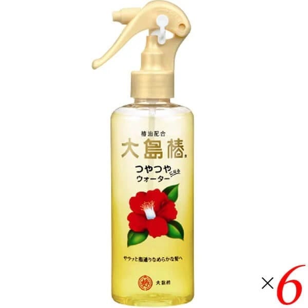 大島椿 ヘアウォーター つやつやウォーター 180ml 6本セット