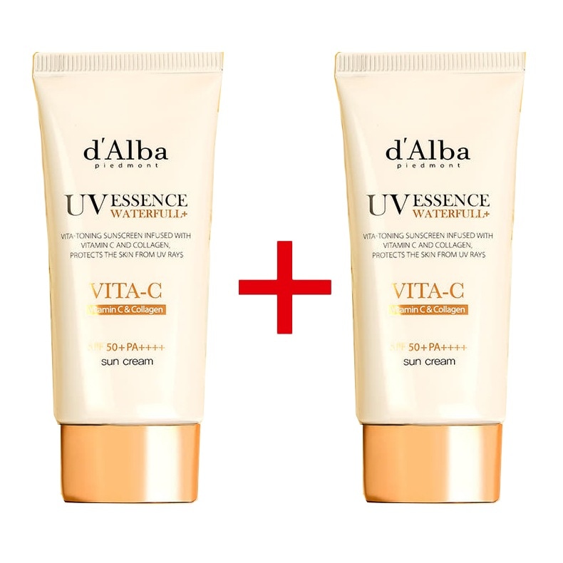 [1+1]ビタカプセル日焼け止め 50ml SPF50+PA++++ /トーンアップ/サンクリーム/ビタミンC/コラーゲン