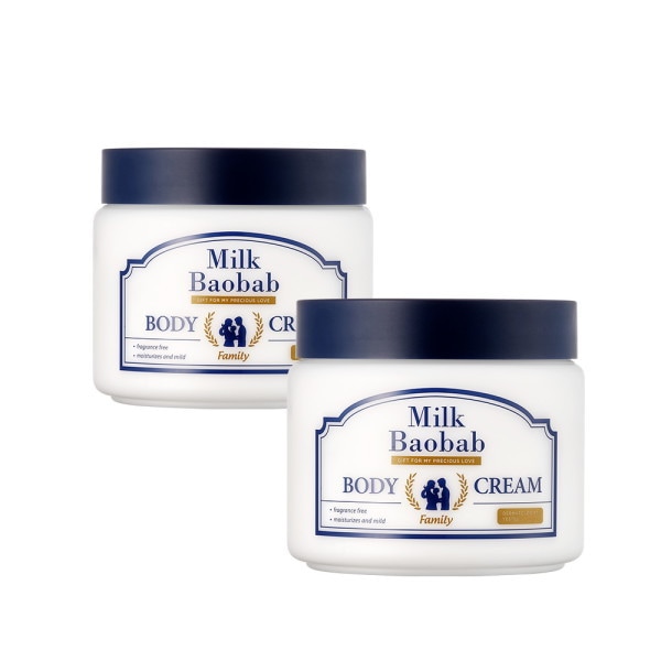 [ミルクバオバブ] ファミリーボディクリーム 500g 2個