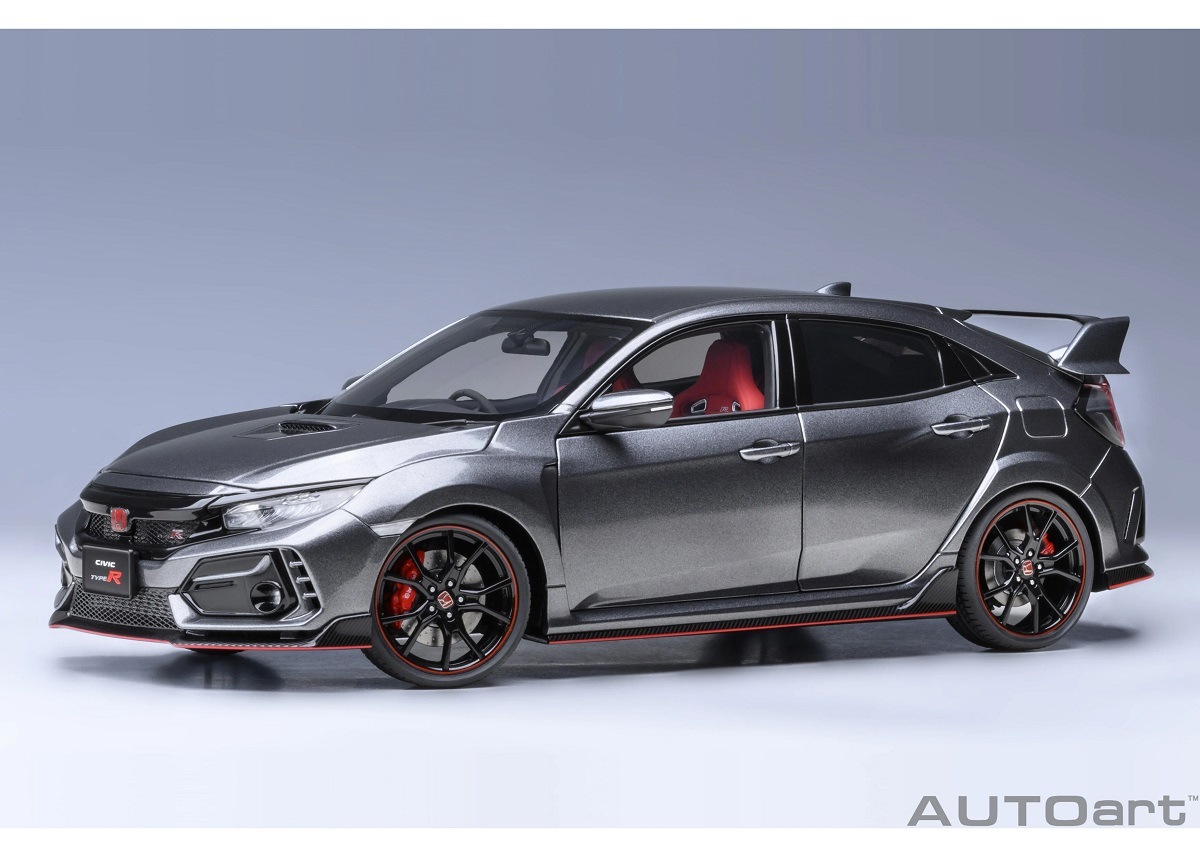 オートアート 1/18 ホンダ シビック タイプR （FK8） 2021 （ポリッシュドメタル・メタリック）【73221】 ミニカー AUTO 73221 ホンダシビックタイプR FK8 2021 メ