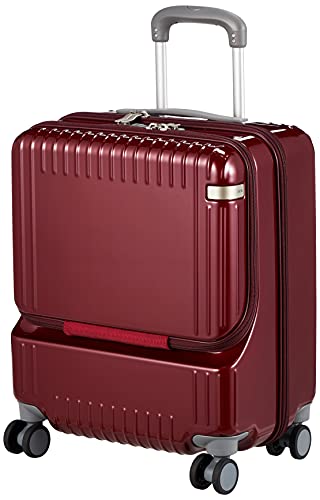 [エース トーキョー] スーツケース キャリーケース キャリーバッグ 機内持ち込み sサイズ 1泊2日 2泊3日 37L フロントポケット キャ