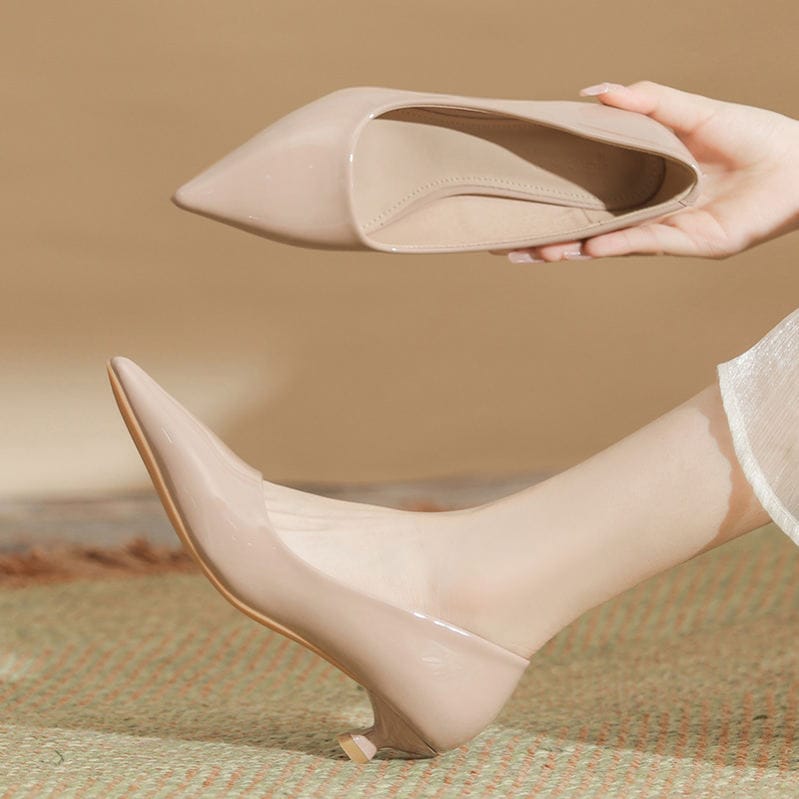 500円OFFクーポン ピンヒール ポインテッドトゥ レディース cmヒール パンプス ヒール ファッション きれいめ 美脚 滑り止め 歩きやすい 疲れにくい 通勤用 結婚式 宴会 OL 冠婚葬祭 パ