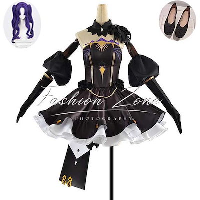 FateGrand Order 風 エレシュキガル コスプレ衣装 ウィッグ 靴 cosplay ハロウィン 演出服 変装