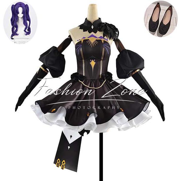 FateGrand Order 風 エレシュキガル コスプレ衣装 ウィッグ 靴 cosplay ハロウィン 演出服 変装