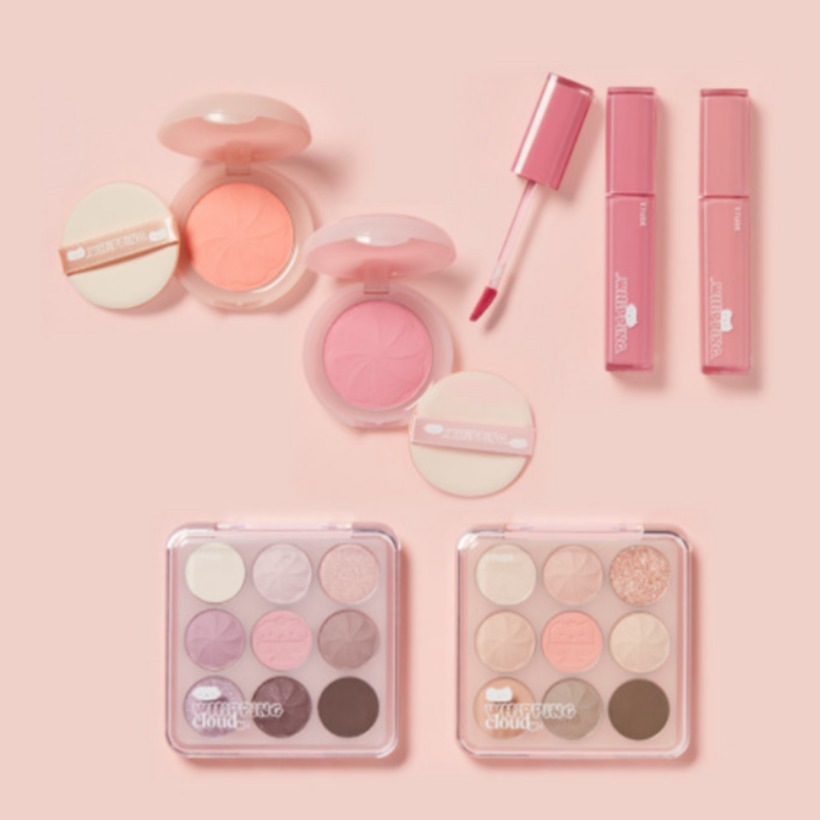 [新色発売]WHIPPING CLOUD 3種セット(プレイカラーアイズ+フルーティーデューイティント+ホイップベルベットティーク)/韓国化粧品