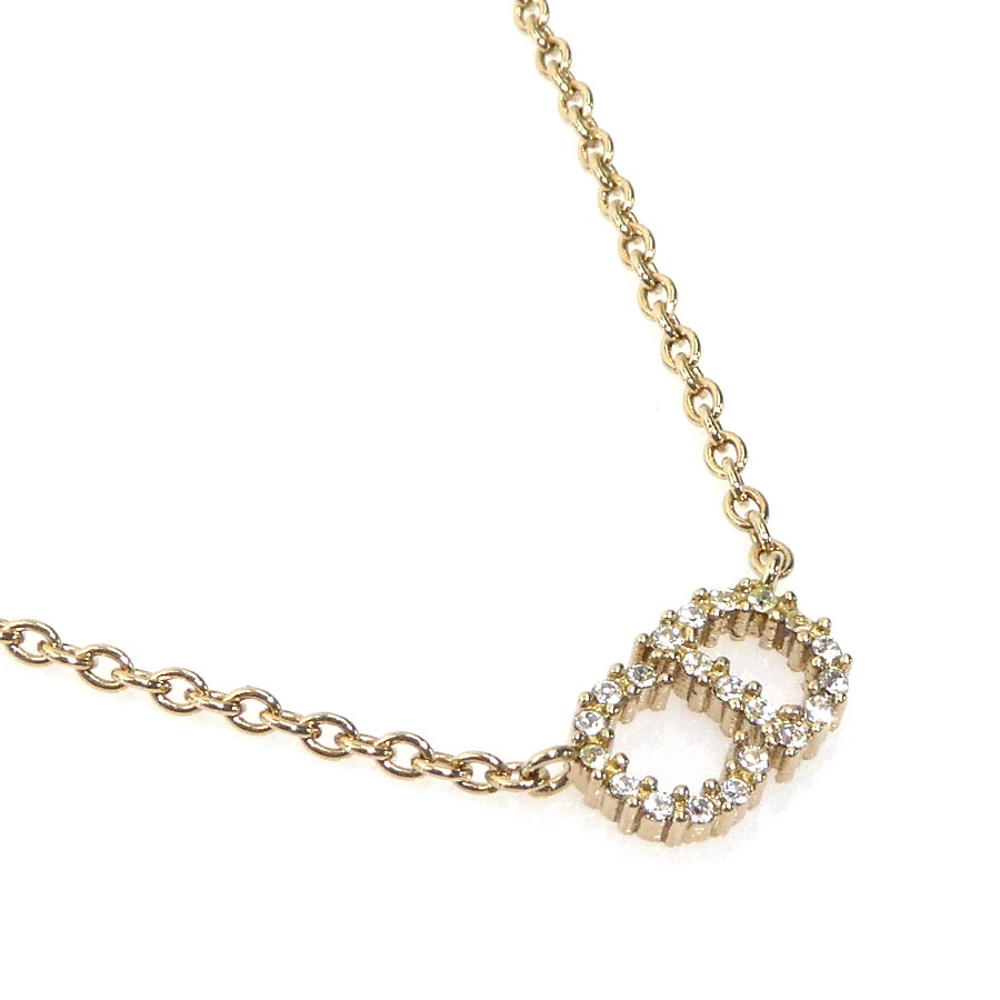 クリスチャンディオール Christian Dior ネックレス メタル ゴールド レディース r10366g