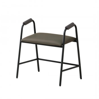 弘益（KOEKI） UTILITY 立ち上がりサポート玄関スツール ブラック RSPGS1BK