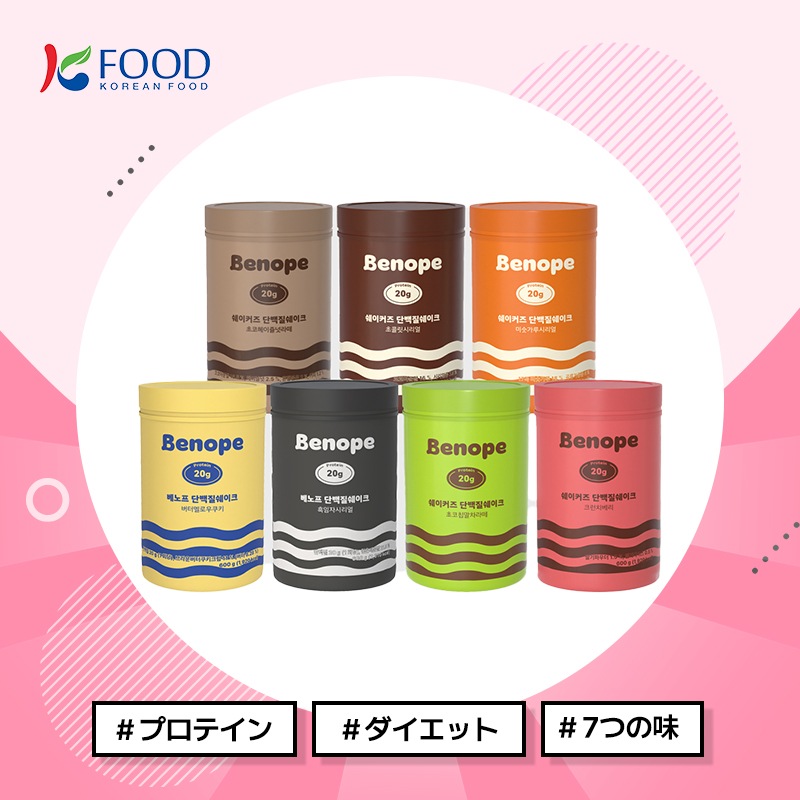 【韓国ベノプ 】シェーカーズ タンパク質シェイク チョコチップ抹茶ラテ味4個 Qoo10] BENOPE 【K-FOOD】ベノプ シェーカーズ タ : 健康食品・飲料
