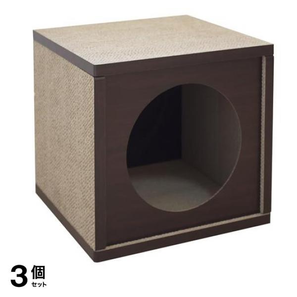 ペットプロ HappyDays キャットハウス 1個入 (エスプレッソ) 3個セット 10,560円