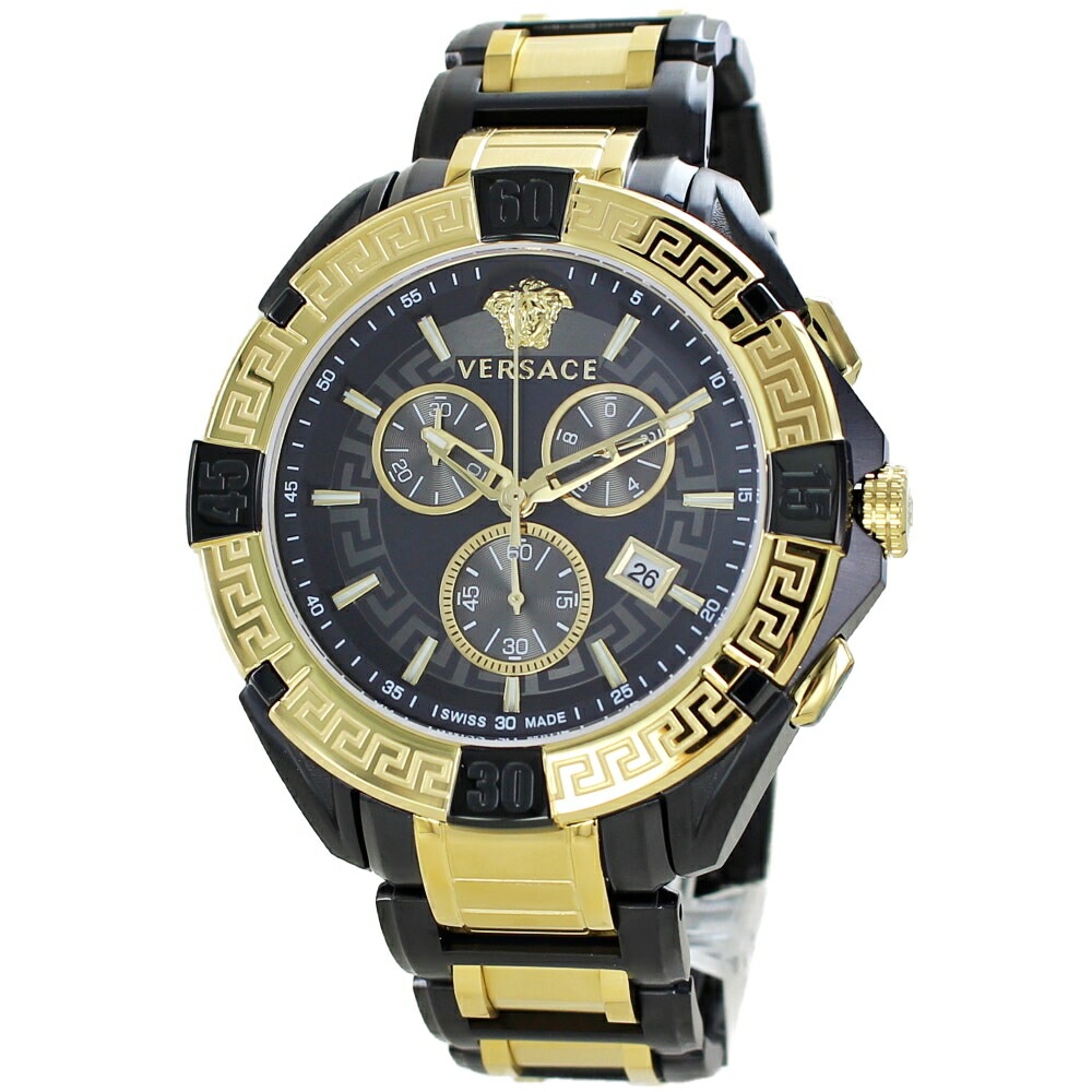 ヴェルサーチ 時計 メンズ ベルサーチ 腕時計 手表 おしゃれ シンプル ステンレス ブラック ゴールド ブランド 男性 プレゼント 彼氏 夫 父親 ギフト 記念日 誕生日 結婚式 ポイント消化