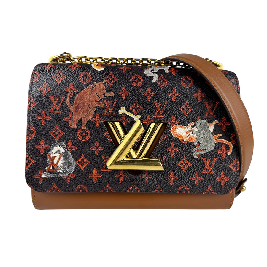 ルイ ヴィトン LOUIS VUITTON ショルダーバッグ キャットグラム モノグラムキャンバス マロン レディース M44408 z6156