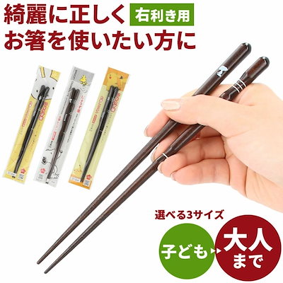 矯正箸 子供 通販 お箸 18cm 21cm 23cm キャラクター グ...のサムネイル