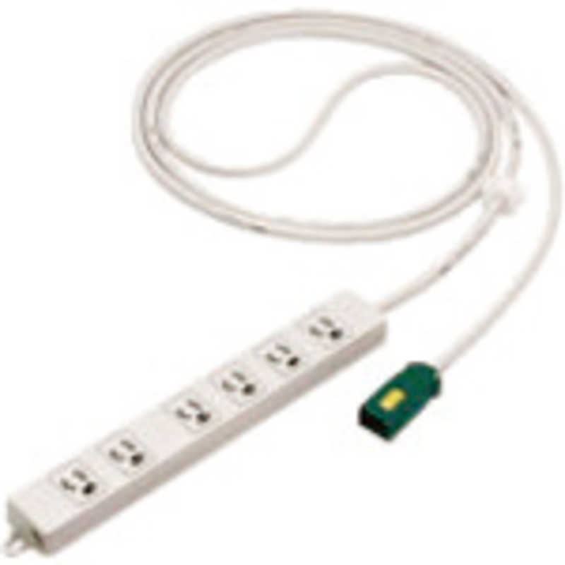 パナソニック　Panasonic　ハーネス用OAタップ グレー [3.0m /6個口 /スイッチ無]　WFA6636HG