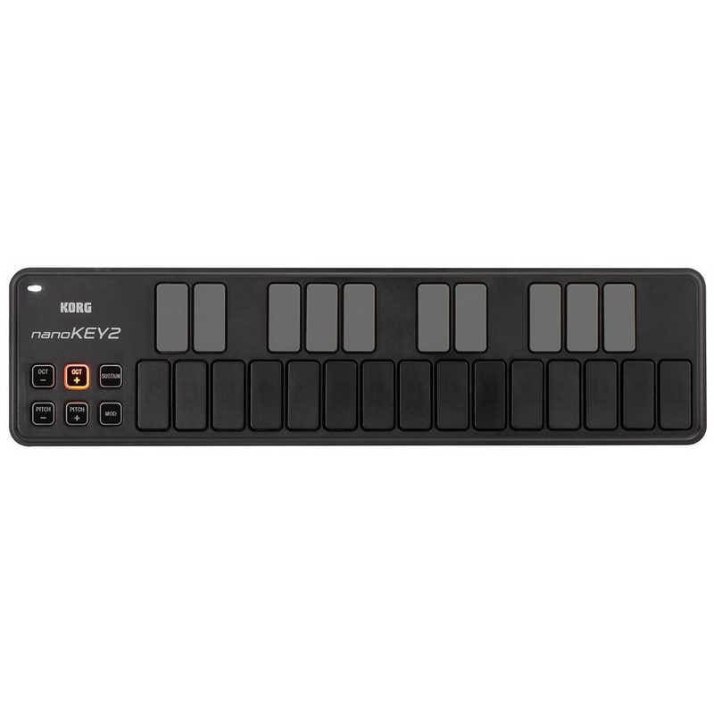 コルグ　KORG　USB MIDIコントローラー nanoKEY2 ブラック　NANOKEY2BK