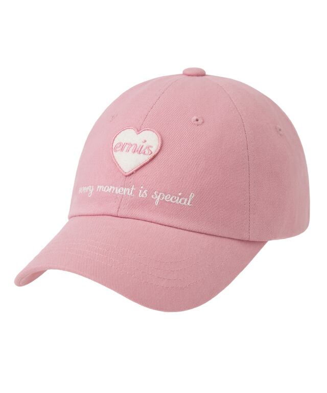 HELLO SUNRISE Washed OG Logo Ball Cap Coral Pink キャップ