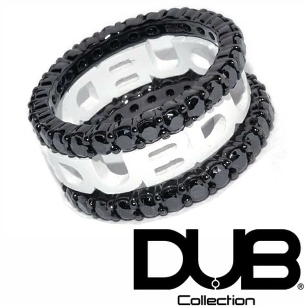 再入荷なし　即納 DUB ジュエリー リング 130-5 3連キュービックリング シルバー アクセサリー メンズ レディース ダブジュエリー ダブコレクション 指輪 キャンキャン Scawaii Sa