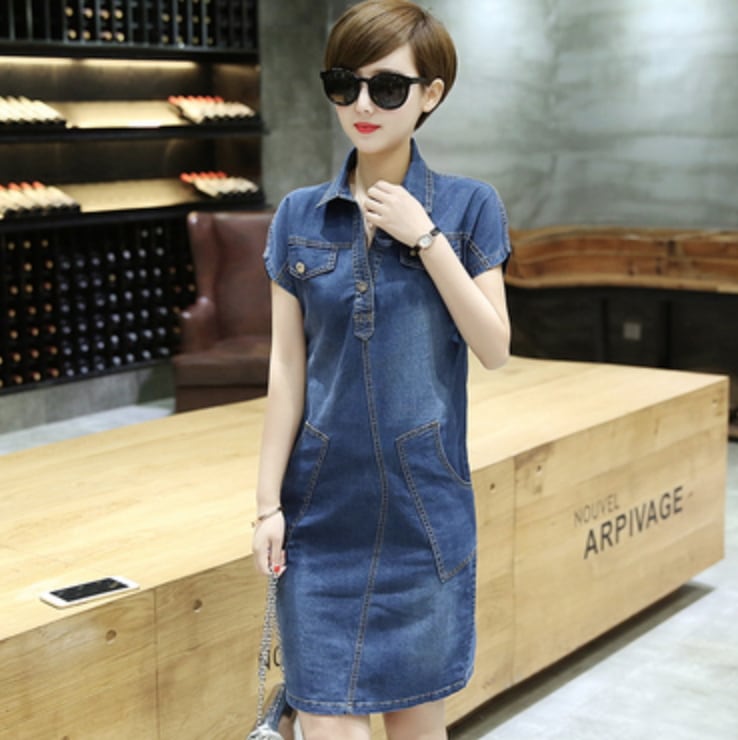 ワンピース デニムワンピース スリム タイト かわいい 大人可愛い きれいめ シンプル カジュアル 大人 上品 おしゃれ お洒落 大人女子 こなれ感 個性的 主役級 存在感 美容師 5,042円
