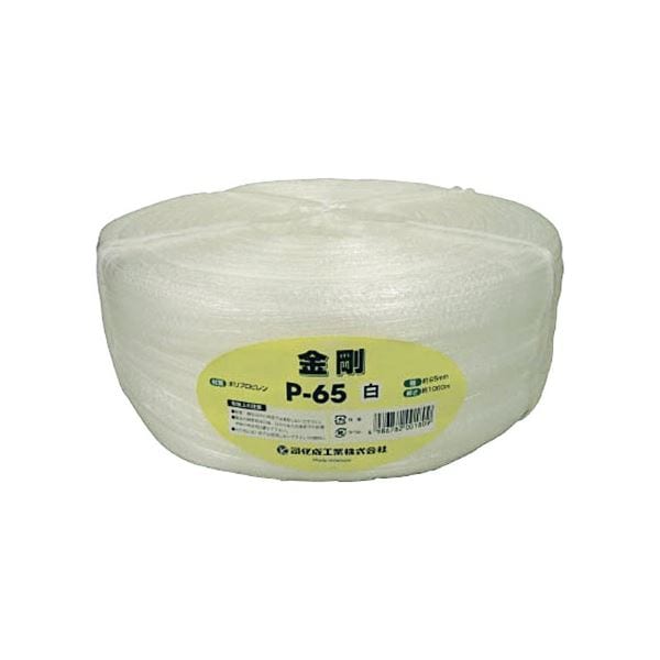 （まとめ）司化成工業 ツカサ 手結束用PP縄（ツカサテープ） P-65 1巻 [x3セット]
