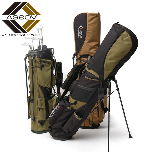 正規品1年保証 メンズ レディース 軽量 ゴルフ おしゃれ スタンド式 4分割 8.5型 47インチ ナイロン CORDURA FINE TEX CADDY BAG 562300