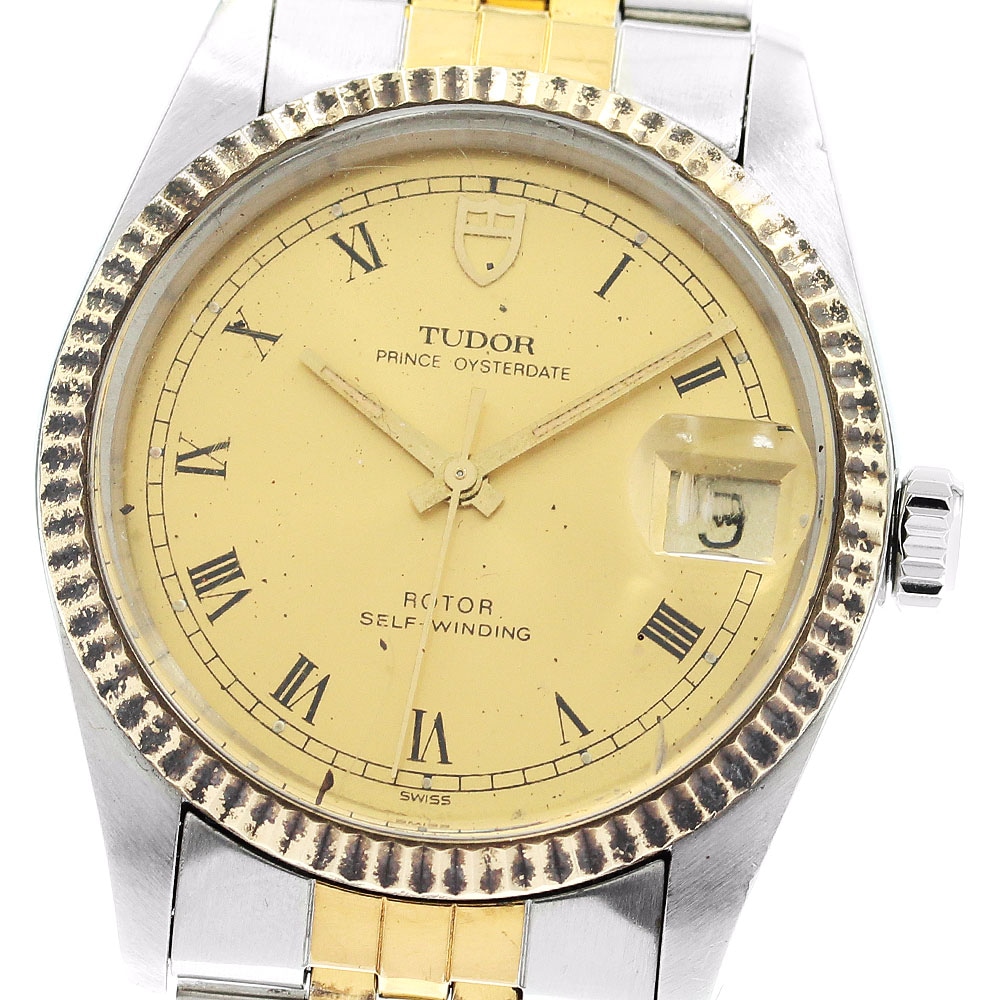チュードル TUDOR 74033 プリンス オイスターデイト Cal.2824-2 自動巻き メンズ 保証書付き_869521【中古】