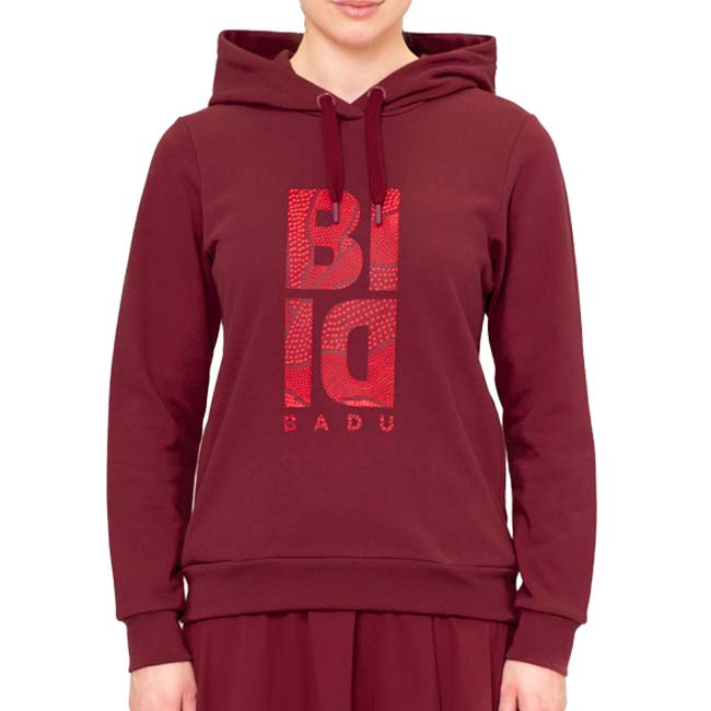 海外サイズ BIDI BADU(ビディバドゥ) 2023 FA レディース PROTECTED LEAFS チル フーディ フード付きスウェット W1270007-BO ボル