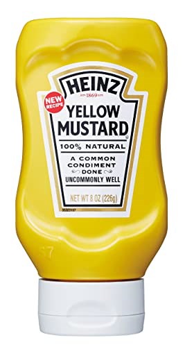 他サイト： ハインツ (HEINZ) イエローマスタード 逆さボトル 226g×4本の商品画像