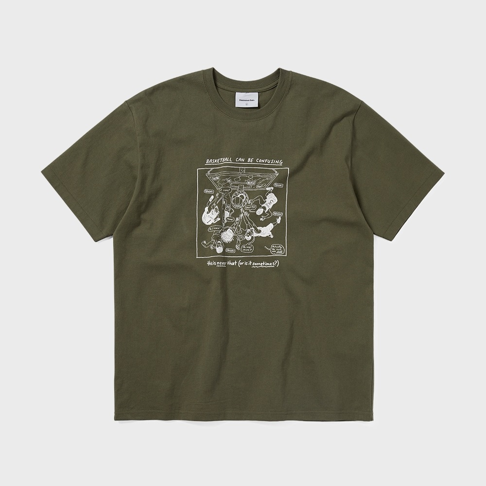 ディス・イズ・ネヴァー・ザ・ウェンドバスケットボールTシャツオリーブ 7,031円
