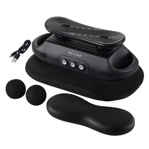 エレコム HCR-BD01GY リフレッシュビート 振動ケア コードレス 足 足裏 強度3種 エクリア グレー