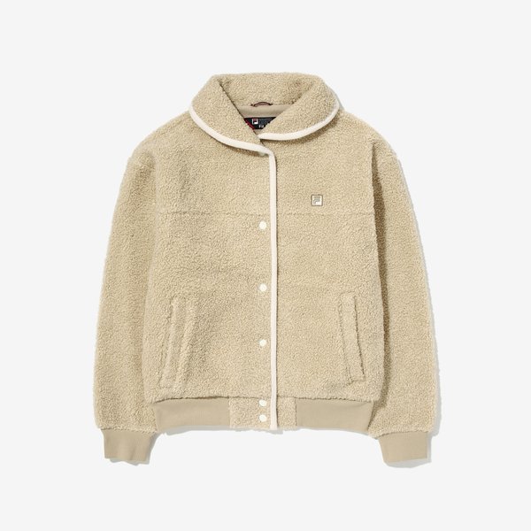 FILA テニス ショールカラー フリース