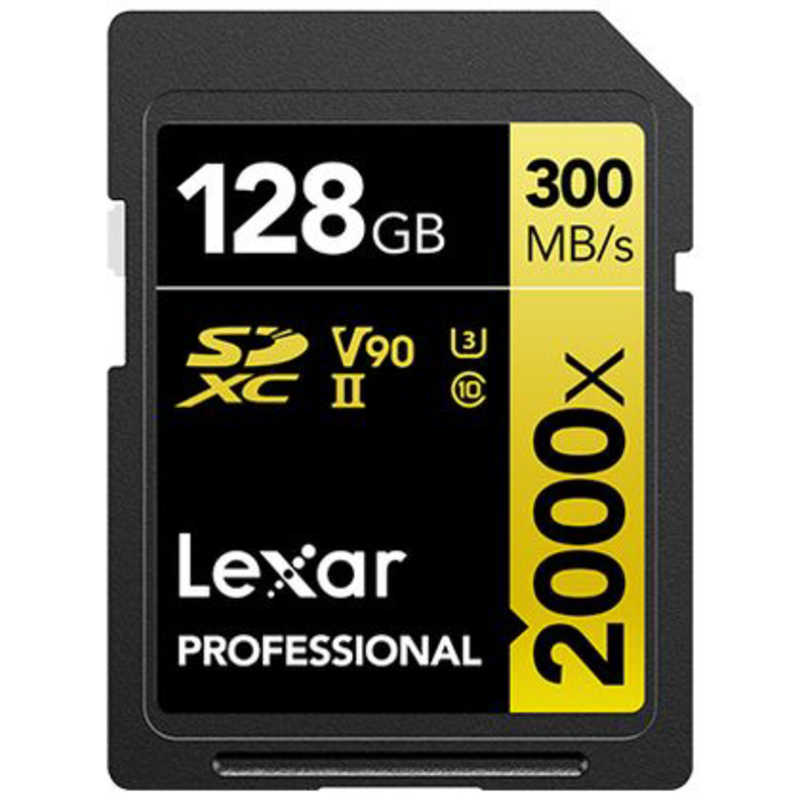 LEXAR　SDXCカード Professional 2000x (Class10 /128GB)　LSD2000128G-BNNNJ
