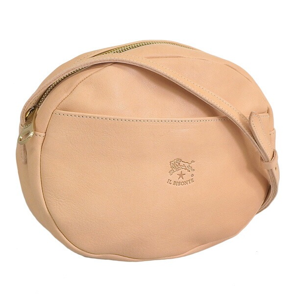 イルビゾンテ バッグ レディース ショルダーバッグ レザー ベージュ BCR297PV0001NA130B IL BISONTE