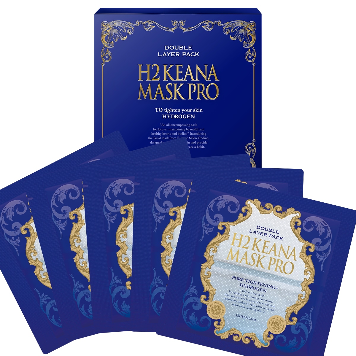 H2 KEANA MASK PRO (H2 ケアナ マスク プロ)　 (25ml+マスク1枚)5袋