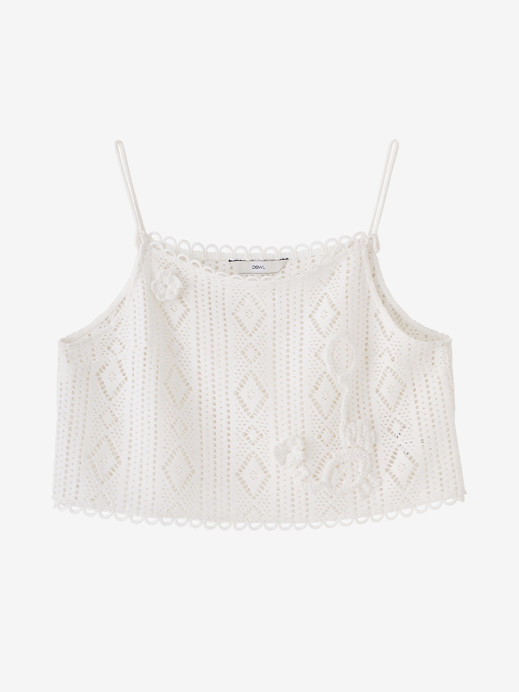 DEWL ハンドアプリケ·クロシェトップ