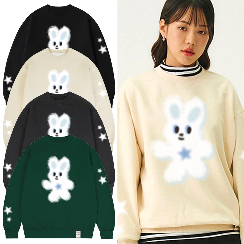 [UNISEX]Multi BUNNYS Man to Man_4color
