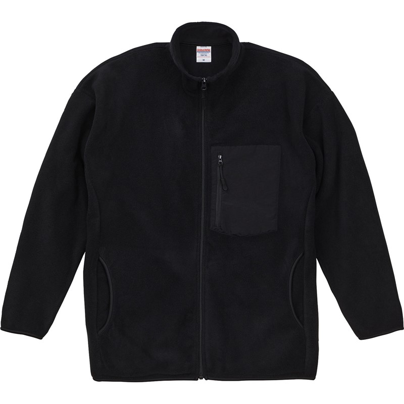 マイクロフリースフルジップスタンドJK カジュアルフリース&ベロアJKT (709701-2)