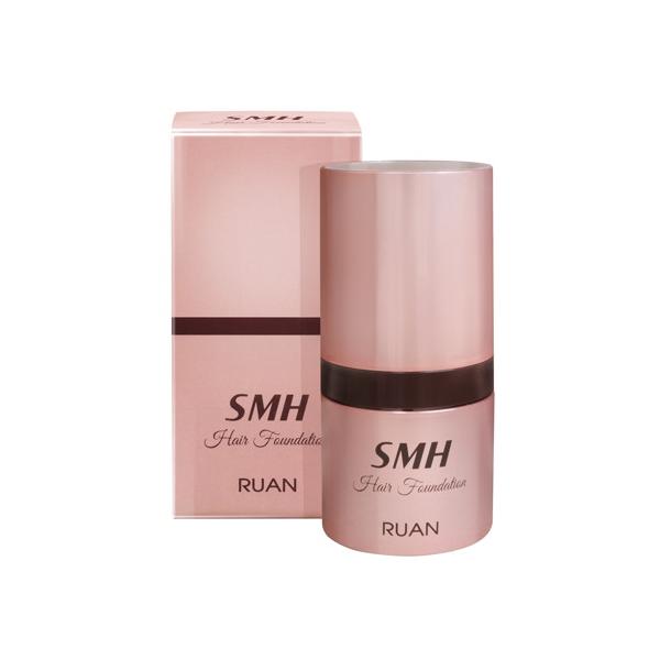 【4個セット】スーパーミリオンヘアー SMHヘアファンデーション ダークブラウン 12g[ルアン]