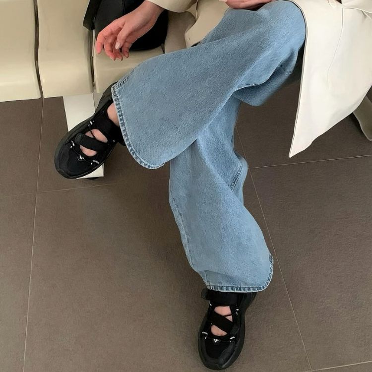 オズウェーブ サンダル JS4582 ブラック 厚底 4cm ストラップ スポーツサンダル メンズ レディース