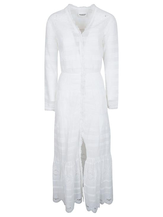 ISABEL MARANT ETOILE Women Dresses RO0723FBD1J05E20WH White
