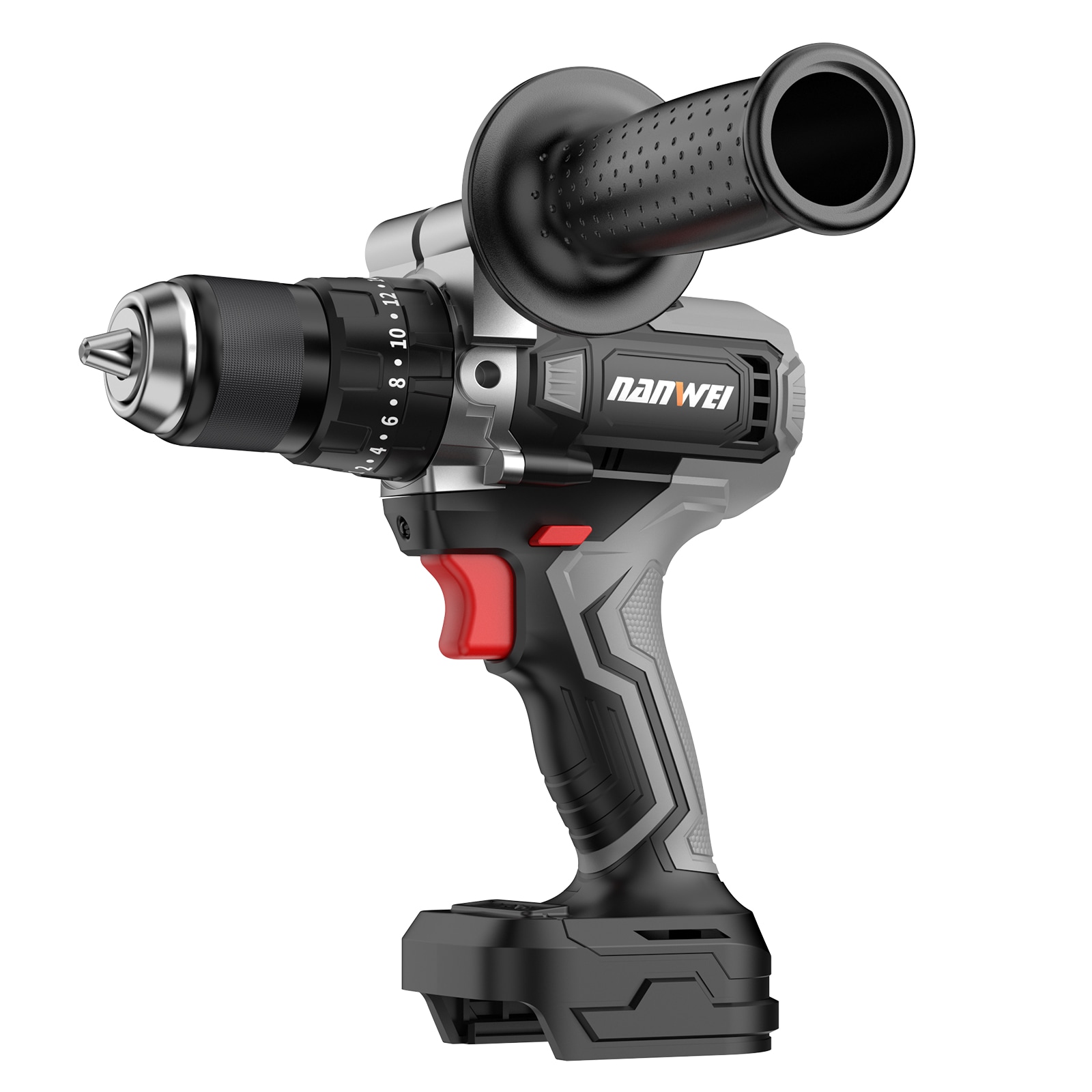 コードレス振動ドライバドリル 最大トルク120Nm マキタバッテリー対応 充電式ドライバードリル 電動ドリル ブラシレスモーター 無段変速 20+3段クラッチ調整 高輝度LED照明 (本体のみ)