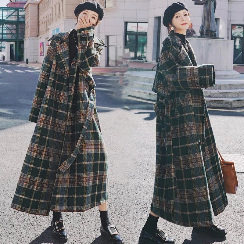 チエスターコート ロングコート コート 羽織 カーディガン アウター ツイード コート 秋冬コート