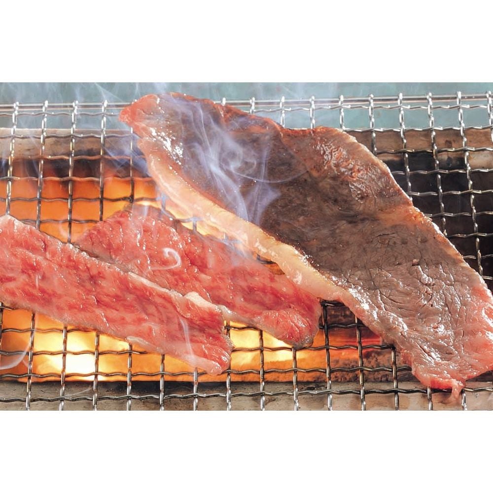 （グルメギフト）滋賀近江 松喜屋 近江牛 あみ焼き用 ロース/モモ400g