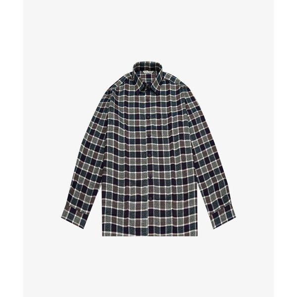 ウィンドウ中ピーチメランジスラブノーマルフィットシャツCDAAAWS3412