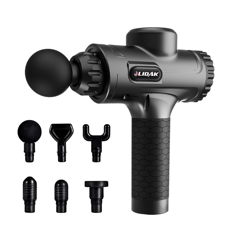 電動マッサージ器 マッサージガン 筋膜リリース ガン マッサージガン 全身ケア リラックス LCDスクリーン 全身ケア 筋膜リリース