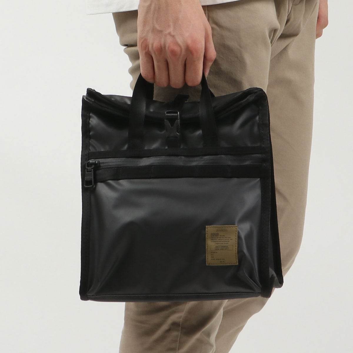 正規品1年保証 NYLON POLYCARBONATE LUNCH BAG 保冷 保温 ASSOV 152031