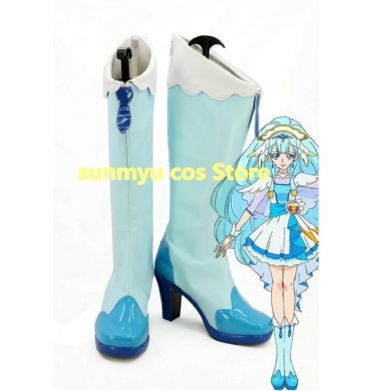 HuGっと!プリキュア キュアアンジュ 薬師寺さあや コスプレ靴 ブーツ