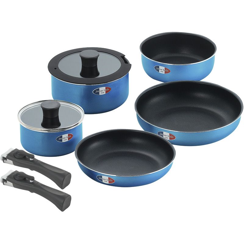 ジャンヌ/エコール 着脱ハンドル鍋5点セット JE-125