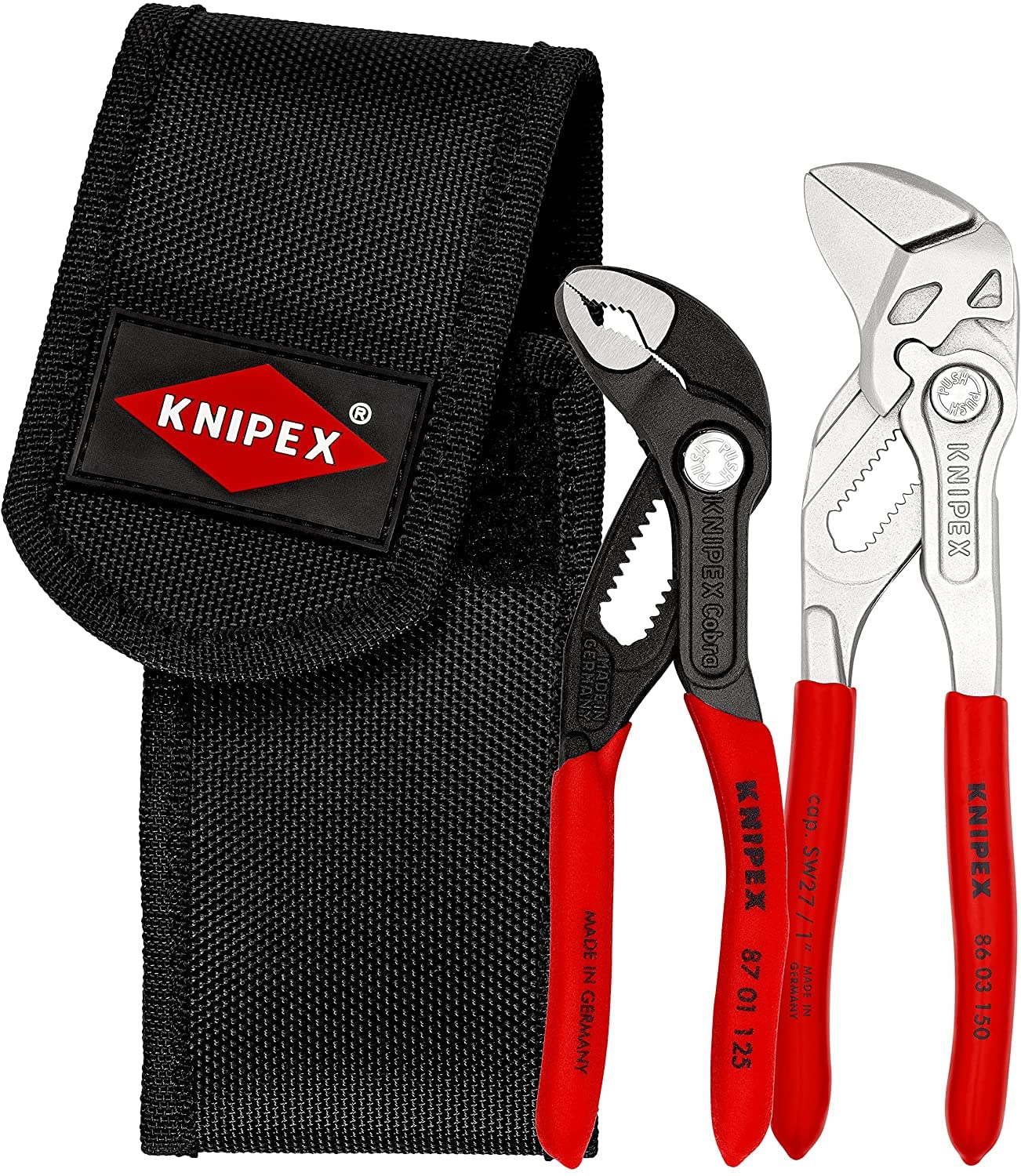 クニペックス KNIPEX 002072V01 ミニコブラ + プライヤーレンチセット