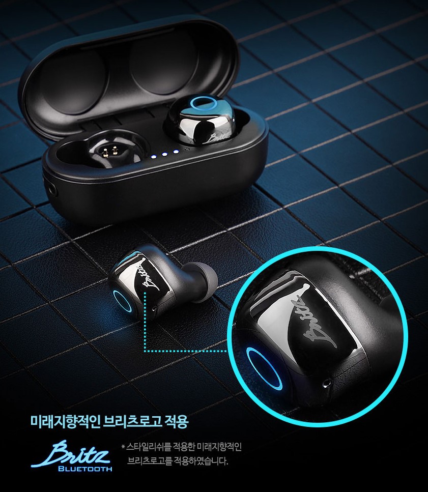 BRITs storm TWS5 ワイヤレスBluetoothイヤホンIPX5等級 自動ヘッドリンク