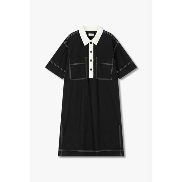 配色ポイントプルオーバーワンピース9175241982099